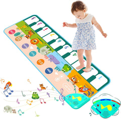 Baby Musical Play Mat with Animal Voice Piano Playing Carpet Music Game